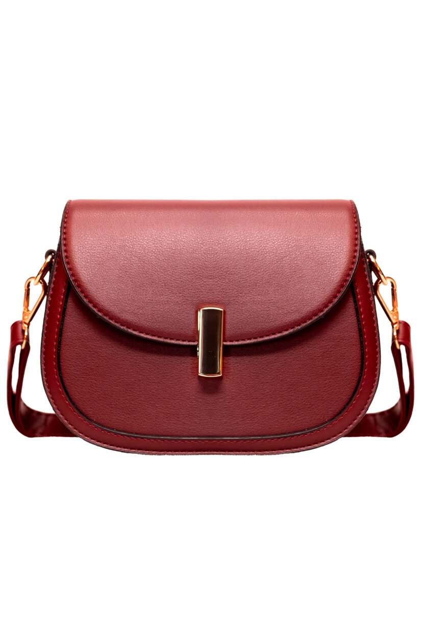 Mini Flap Burgundy